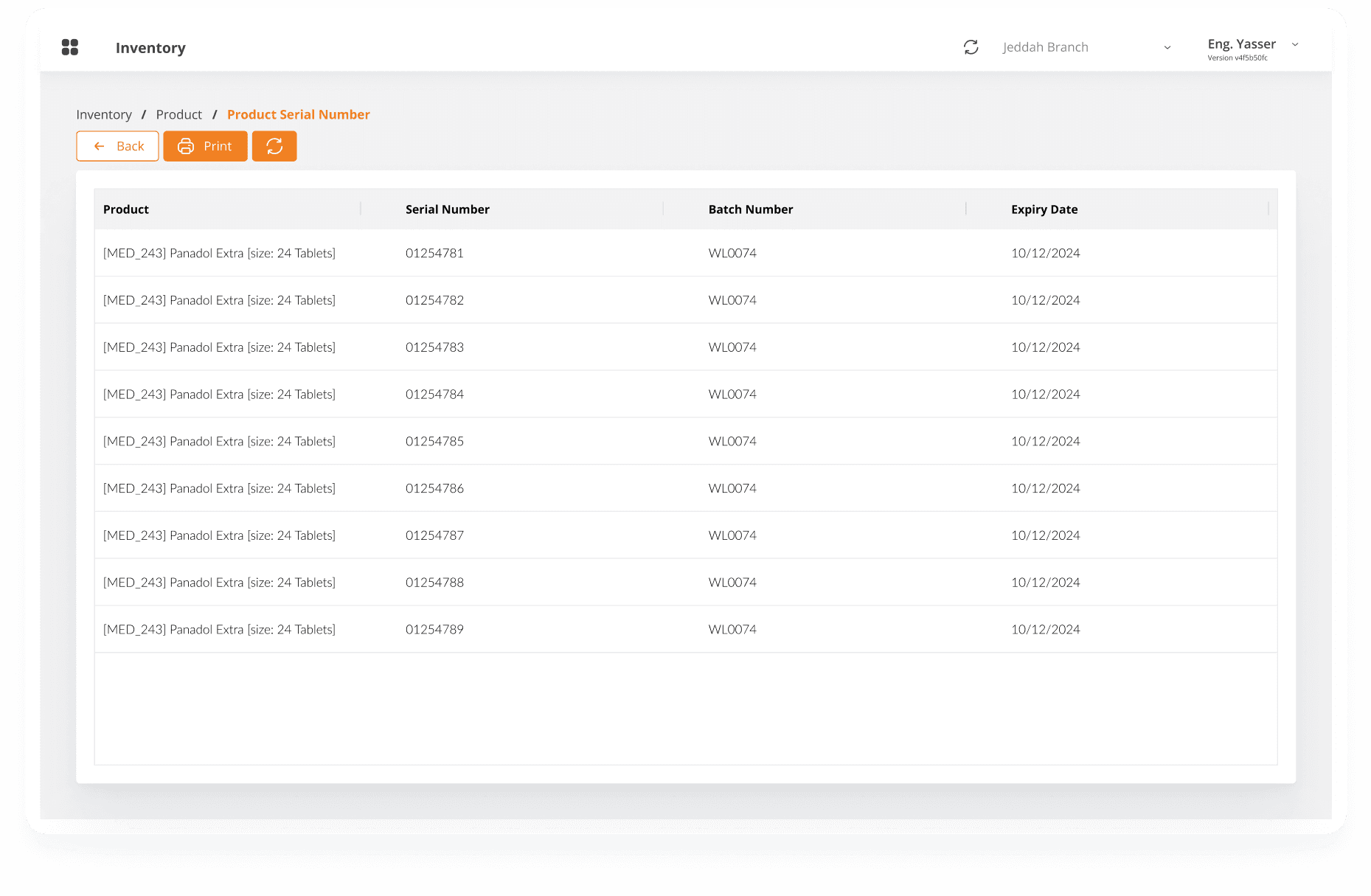 warehouse management system