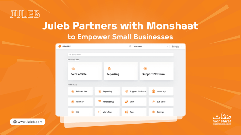 Juleb Partners with Monshaat to Empower Small Businesses through Strategic Subscription Initiative